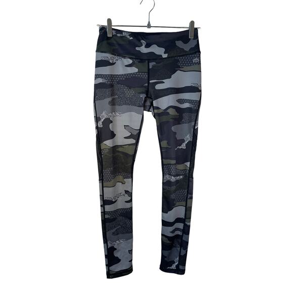 TAPOUT Women's Workout Leggings Camouflage Full Length Activewear Gym - Picture 1 of 8